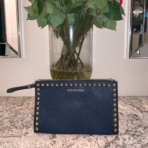 Michael kors studded clutch. Never used